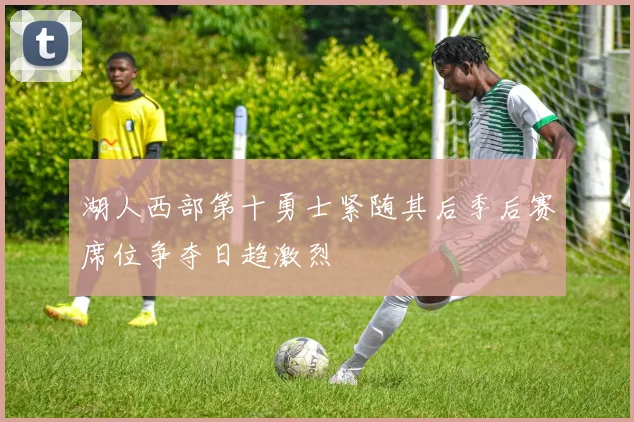 湖人西部第十勇士紧随其后季后赛席位争夺日趋激烈