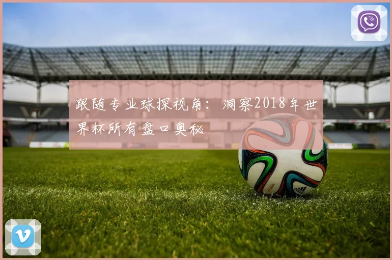 跟随专业球探视角:洞察2018年世界杯所有盘口奥秘